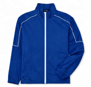 Custom logo Designer Streetwear Full <b>Zip</b> <b>up</b> <b>Jacket</b> and Pants Side Piping Pocket Lightweight Sports Woven Polyester Tracksuit men - Product Image 2