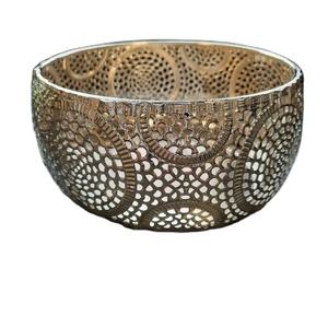 แฟนซีที่ทันสมัยใหม่2022ที่นิยมตกแต่งที่ทันสมัยรอบโกลเด้นชามให้บริการชามสำหรับตกแต่งบ้านเดือนรอมฎอนชามให้บริการ - Product Image 1