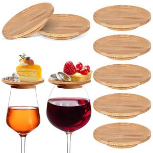 Natural Wooden Coaster Set Rustic Handmade Wood <b>Drink</b> Coasters for Coffee Table, Dining Table, Kitchen, Office and Home Decora - Product Image 4