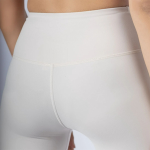 Women's <b>Gym</b> Yoga <b>Sets</b> Cowl Neck Solid Front Logo <b>White</b> Color Quick Dry Breathable SMART FABRIC 2-Piece <b>Set</b> - Product Image 4