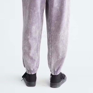 Stylish Lightweight Acid Wash Mid Waist <b>Trouser</b> for Men Durable Material Comfortable Fit Perfect Streetwear Casual Daily Use - Product Image 4
