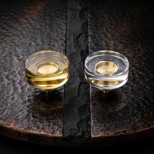 Boutons de tiroir et poignées de porte décoratifs en verre multicolore faits à la main en forme de tournesol pour armoires et commodes, quincaillerie en gros - Product Image 2