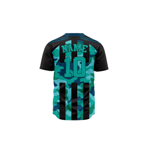 Custom Logo Sublimation Baseball Jersey 100% <b>Polyester</b> Blank Softball Jersey Full Button Baseball <b>shirts</b> - Product Image 4