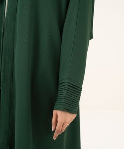 Middle East <b>Arab</b> Classic Abaya Green Modest Abaya Muslim Clothing Solid Color Embroidery Irani Kaftan Handmade - Product Image 4