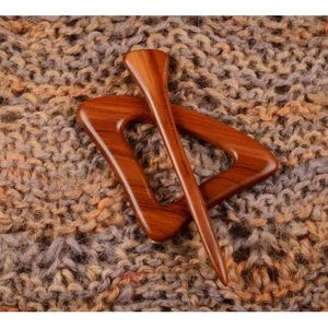 ผู้ผลิตกิ๊บติดผมไม้ยั่งยืน งานฝีมือไม้ไผ่และไม้ เครื่องประดับผม - Product Image 2