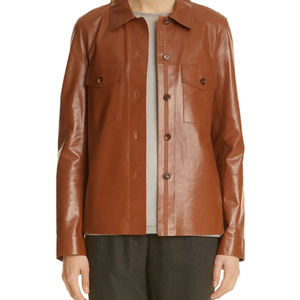 Veste en cuir véritable pour femme, tendance 2026, design personnalisé, dernière collection, manches longues, veste en cuir pour femme - Product Image 1