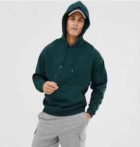 Sweat à capuche épais en gros avec cordon de serrage, logo imprimé numérique personnalisé, sweat décontracté pour homme - Product Image 4
