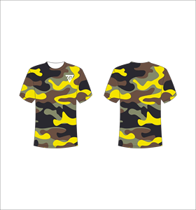 T-shirt en jersey uni pour homme, manches courtes, col rond, coupe ample, respirant, polyester, décontracté, logo imprimé sur le devant - Product Image 1