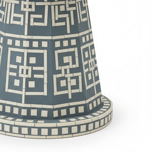 โต๊ะข้างเตียงแบบสั่งทำสีสันทันสมัย ตกแต่งด้วยงานฝังกระดูก  พร้อมโครงโลหะ  สำหรับห้องนั่งเล่น โรงเรียน โกดัง - Product Image 4