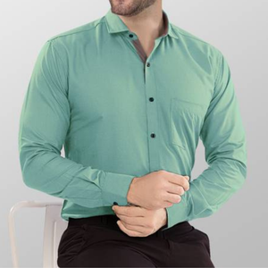 Chemise pour homme à manches longues, décontractée, pour le bureau, manches longues, fabrication OEM personnalisée - Product Image 4