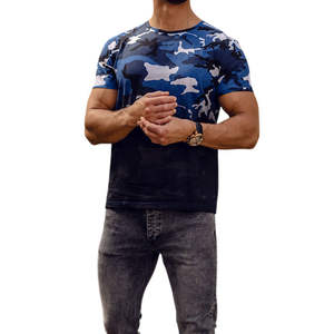 Nouveau design, couleur personnalisée, t-shirt homme respirant à séchage rapide, t-shirt homme sublimation, coupe ample - Product Image 2