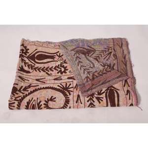 Bohemian Kantha Suzani Embroidered <b>Quilt</b> Handmade Vintage Cotton Floral Indian Bedspread <b>Throw</b> Blanket Eco-Friendly Washable - Product Image 6