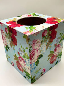 Venta al por mayor caja de pañuelos o caja de almacenamiento personalizado MDF esmalte Mesa decorativa caja de almacenamiento de pañuelos para hoteles y restaurantes - Product Image 3