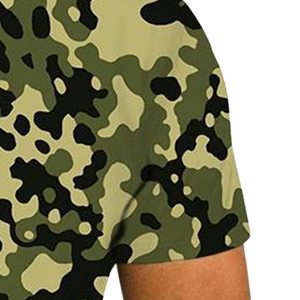 T-shirt camouflage léger coupe ajustée style streetwear décontracté pour l'extérieur – Fabricant de vêtements - Product Image 6