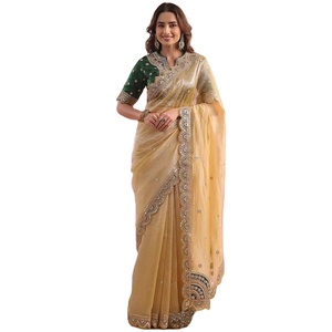 Proveedor Mayorista de Lehenga de Seda Viscosa Personalizada, Cómoda, de Color Brillante, con Borde Cortado, Especial para Recepciones, Estilo Twill Net - Product Image 1