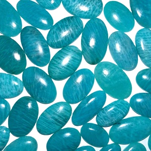 Amazonita Verde Natural al por Mayor para la Fabricación de Joyas, Cabujones Hechos a Mano, Suministro de Calidad AAAAA, Múltiples Tamaños - Product Image 2