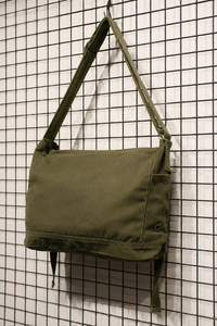Sac messager en toile bleue grande capacité, sac à bandoulière, sacoche à rabat avec sangle réglable et boucle, pour le quotidien et les voyages - Product Image 5