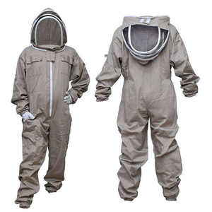 Combinaison d'apiculture ventilée avec logo personnalisé, protection intégrale contre les abeilles, voile amovible, vêtements de sécurité professionnels pour apiculture - Product Image 5