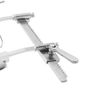 Separador de Costillas Retráctil de 2 Cuchillas, Acero Inoxidable Alemán, Reutilizable, Manual, Grado A+, Certificado CE, Set Ortopédico de Instrumentos Quirúrgicos - Product Image 6