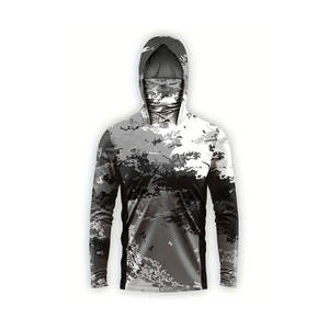 Sweat à capuche de pêche unisexe UPF 50, séchage rapide, vêtements de pêche pour sports de plein air - Product Image 2