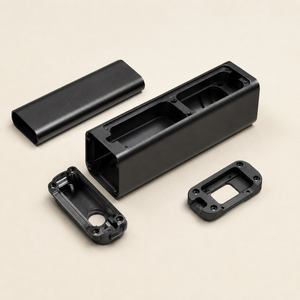 Boîtier d'appareil portable en aluminium usiné CNC, disponible en alliage d'aluminium OEM/ODM, prototype disponible - Product Image 4