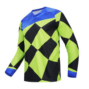 เสื้อจักรยานเสือภูเขา Shan Apparel Wholesale แบบพิมพ์ลายด้วยความร้อน ป้องกันลม แขนยาว แห้งเร็ว คุณภาพสูง - Product Image 1