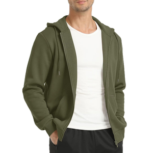 Sweat-shirts à capuche de qualité supérieure pour hommes, coupe classique, en molleton de coton, décontractés, avec poches avant, prix abordable. - Product Image 2