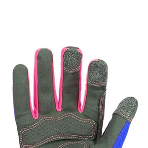 Guantes de Trabajo de Uso General, Industriales, Mecánicos, Resistentes a Impactos, Anticorte, de Spandex y Cuero Sintético - Product Image 4