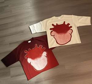 Camiseta Gráfica Vintage de Algodón Grueso con Logo Personalizado al por Mayor OEM, Blanca, Oversize, de Corte Holgado y Hombros Caídos para Hombre - Product Image 4