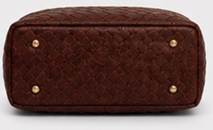 Premium Woven Leather Fashion <b>Vanity</b> <b>Bag</b> for Women Luxury Mini Shoulder Handbag Elegant Crossbody Purse OEM Autumn/Winter/Spring - Product Image 5