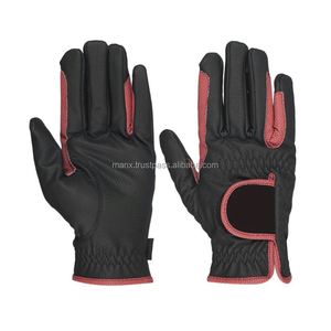 Gants d'équitation en cuir de mouton avec logo personnalisé, gants d'équitation en cuir de haute qualité pour hommes et femmes, gants d'équitation - Product Image 4