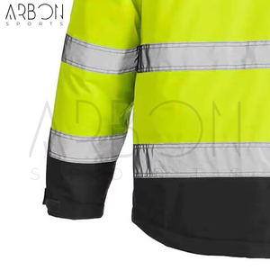 High-Performance <b>Construction</b> Site Protective Gear New Arrival Trendy Customized High Visibility Reflective Safety <b>Jackets</b> - Product Image 5