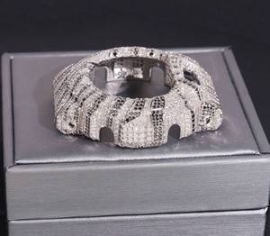 Mens Starspire Jewels Premium Stainless Steel Model 1 Replacement Wrist <b>Watch</b> <b>Case</b> DW6900 Style Customized Color Iced Luxury Mod - Product Image 3
