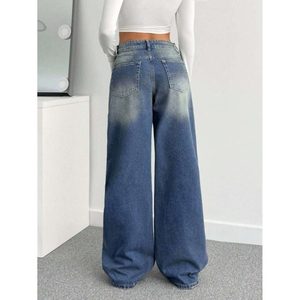 Green Textured Retro Vintage Style Modern Straight Fit High Waist <b>Denim</b> Jeans Eco Friendly Breathable Summer Cute Fashion 26-40 - Product Image 4