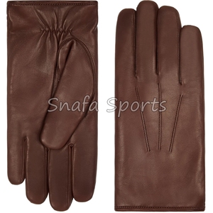 Guantes de Cuero de Moda de Nuevo Diseño, de Buena Calidad y al Mejor Precio, Guantes de Cuero Suaves y Cómodos Unisex Más Vendidos - Product Image 6