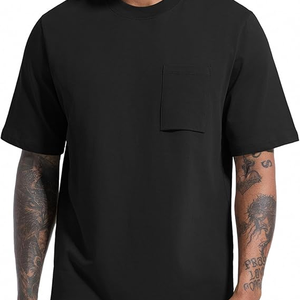 Custom Logo Heavy <b>Weight</b> Tshirts Tee Shirt 100% Cotton Plus Size Men's T-shirt Cotton Oversized <b>Blank</b> T Shirts - Product Image 2