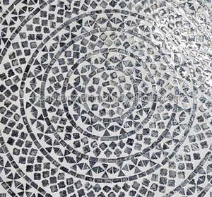 Mesa de centro de nácar de lujo moderna, artesanías naturales elegantes para el hogar, comedor, dormitorio, uso artesanal de Modern Luxury - Product Image 6