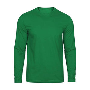 Proveedor Verificado Camiseta Deportiva Elástica, Transpirable y de Secado Rápido para Hombre, Cuello Redondo, Lisa, Manga Larga - Product Image 4