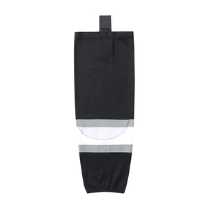 Chaussettes de hockey sur glace modernes, légères, en tricot athlétique, avec construction extensible, ajustement confortable, designs d'équipe personnalisés, multiples modèles - Product Image 2