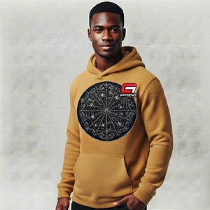 Sweat-shirts imprimés pour hommes de qualité supérieure, vêtements à capuche en polaire graphique de haute qualité avec logo personnalisé, service OEM, taille OEM, marque privée - Product Image 4