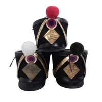 Fabricante de Pakistán, Mejores Sombreros Shako Napoleónicos Franceses con Diseño de Logotipo Personalizado, Reproducción de Sombreros Napoleónicos Franceses