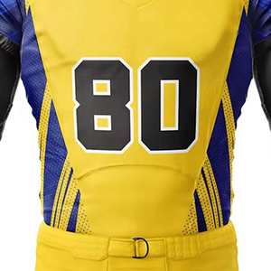 Uniforme de Fútbol Americano al por Mayor, Pantalones Transpirables con Cintura Elástica, Talla Grande, Manga Corta - Product Image 4