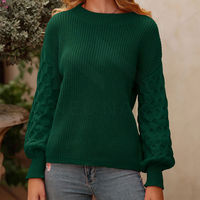Übergroßer Herren-Kaschmirpullover mit V-Ausschnitt Neuer Trend Dunkelgrüner Regulärer Ärmel Gestrickter Pullover Top Schicker Winter Alltagsstil