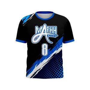 เสื้อฟุตบอลซับลิเมชั่นขายส่ง พิมพ์ลายตามสั่ง ระบายอากาศได้ดี แห้งเร็ว โพลีเอสเตอร์ แขนสั้น ชุดยูนิฟอร์มทีมแฟชั่น เสื้อทีมชายหญิง - Product Image 5