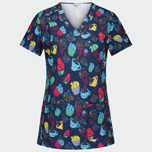 Derniers modèles de tenues médicales unisexes élégantes, ensembles d'uniformes infirmiers tricotés - Product Image 3