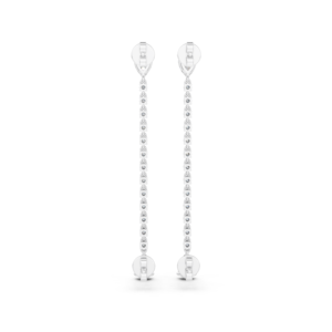 Pendientes de Oro Sólido de 10K, 14K, 9K y 18K con Diamante de Laboratorio de 2.7 Quilates, Certificado IGI, RJC, ODM, OEM, Fabricante de Joyería Fina Ética EA502323 - Product Image 4