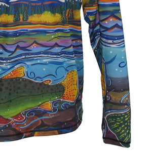 Sudaderas de pesca con tela de malla transpirable, ropa refrescante para viajes de pesca en clima cálido, sudaderas de pesca - Product Image 4