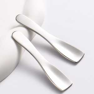 Stainless Steel <b>Shilajit</b> Spoon with Mirror and matte Polish for Supplements with preferred logo best for medicines , herbal - Product Image 4