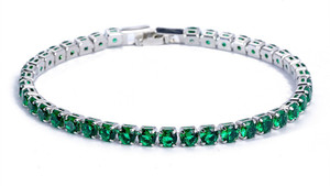 6612 Luxury Ladies Iced Out Chain <b>Crystal</b> <b>Bracelet</b> for Women Gold Silver Color <b>Bracelet</b> - Product Image 5