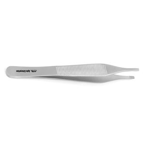 Stainless Steel Precision Surgical Instrument for Delicate Adson Brown Tissue Forceps 12cm with 7x7 <b>Teeth</b> - Product Image 2